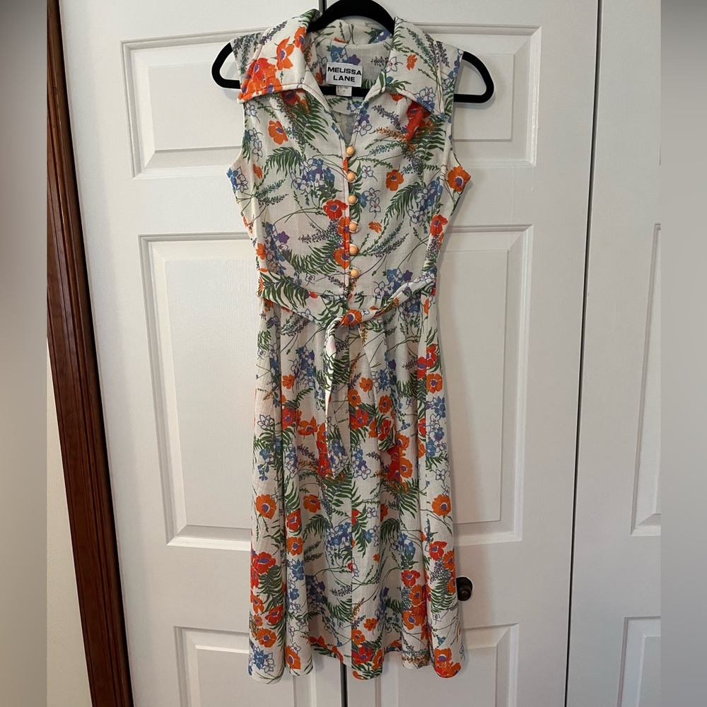 Melissa Lane Vintage Floral Dress
